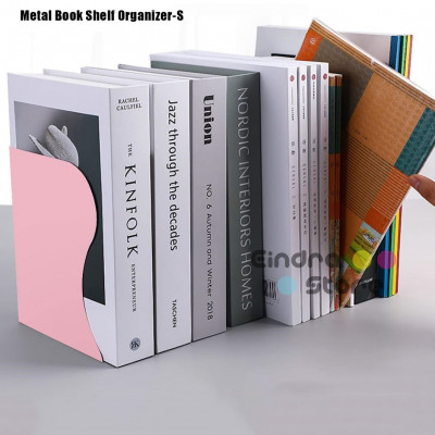 Metal Book Shelf Organizer : S